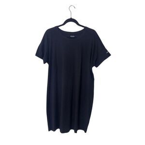 Columbia Sportswear Company Black T-Shirt Dress XXL 100% Cotton Casual Womens
